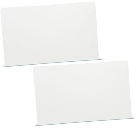 VALICLUD 2 Piezas Protector Ducha PVC Barrera Bañera Antisalpicaduras Resistente para Mamparas y Lavabo Fácil