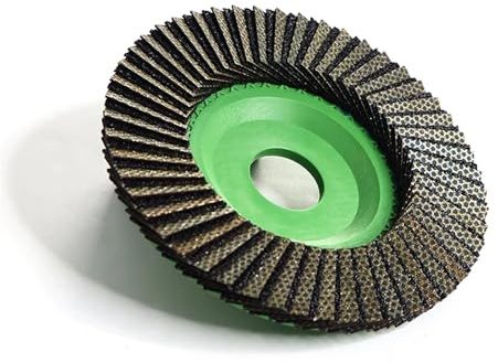 ZSjing Disco lamellare diamantato elettrolitico da 115 mm for Mola abrasiva a lamelle in Marmo for Disco lamellare in Ceramica for Mola lucidante a lamelle in Metallo
