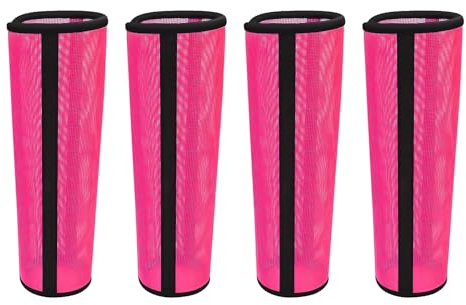 byepica 4 botas de mosca de caballo, protectores transpirables para patas de caballo, diseño curvado de borde, reducción de pisotón, protección completa