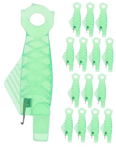 OSALADI 15 Pezzi Inseritore per Ago da Cucito Rapido per Macchina da Cucire Strumento per Infilare Filo Piccolo e Leggero Accessorio Essenziale per Cucito e Sartoria