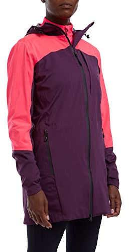 Yqgtsdfhgf Damen Nightvision Zephyr Wasserdichte Radjacke Jacke, Schwarz, 34 EU