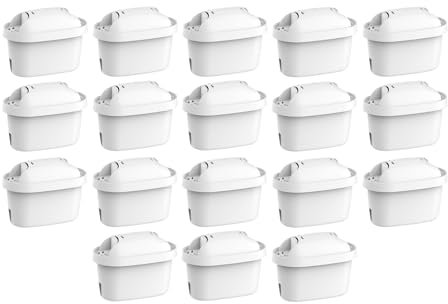 Comedes Filter-Kartusche für Brita Maxtra Pro & Maxtra+, kompatibel mit Wasserfilter-Kannen & Flow, TÜV SÜD zertifiziert, BPA frei (18 Stück)