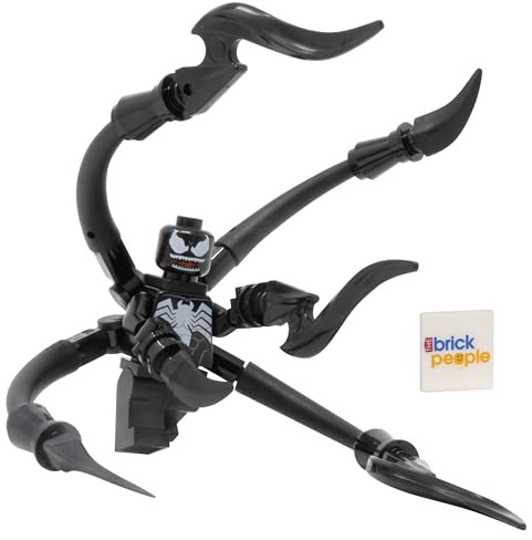 LEGO Superheroes: Venom Minifgure with Long Arms (Appendages)