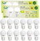 GY E27 LED Neutralweiss Lampe 4.9W 4000K 807 Lumen Neutralweiß Leuchtmittel,G45/P45 Energiesparlampe 60W Halogenlampe ersetzt,Nicht Dimmbar LED Birnen,12 stück