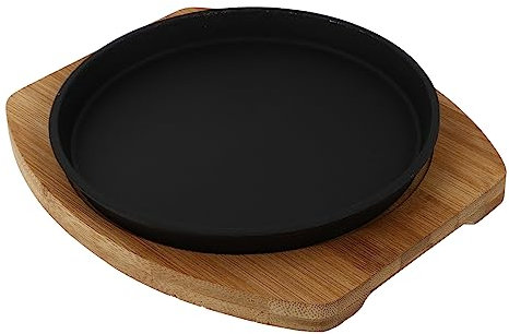 Alipis 1Set Bistecca Teppanyaki induzione per bistecchiera antiaderente vassoio della griglia padella di bistecca a griglia bistecca alla griglia barbecue alla griglia