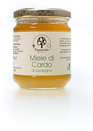 6 x 250 gr - Miele di Cardo - Miele Sardo - L’Ape Sarda Aresu