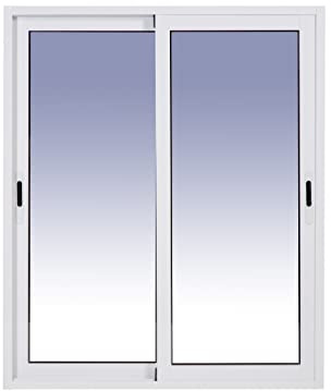 Ventanastock Ventana Aluminio 1000x1000 Corredera 2 hojas