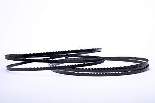 Juego de 2 hojas de sierra de cinta de alto rendimiento, 1425 x 6 x 0,65 mm, 14 dpp, acero para herramientas HSS, para Gemex, Budget, Interkrenn, Rexon, Güde, Ferm