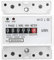 Medidor Energía Monofásico Riel Din 4P, Vatímetro Consumo Electricidad LED Medidore KWH Detector Voltaje Eléctrico Digital Lector Protección Suplementaria Industria Eléctrica Wattímetro Contador
