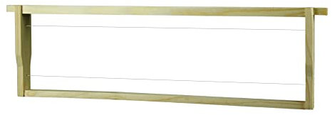 80x Dadant US Honigraum Rähmchen, Hoffmann Seitenteile, modifizierter Oberträger