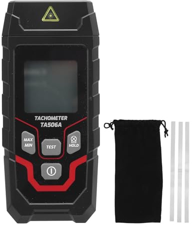 Digital Tachometer Industriell Tachometer med Klar 5 Siffror Display Bakgrundsbelysning LED för Motor Fläktpump Växelväxter