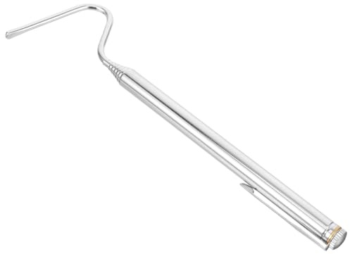 Happyyami Gancio Serpente con Canna Telescopica Retrattile in Acciaio Inossidabile Resistente alla Corrosione e Antiruggine per Cattura e Manipolazione di Rettili Selvatici