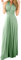 OBEEII Femmes Robe de Soirée Sexy V-Col sans Dos Robes Élégante Multi-Way Bandage Dress pour Ceremonie Mariage Demoiselle d'honneur Cocktail Prom Fête Vert Clair XS