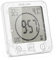 ONEVER Badezimmer-Uhr Digitale Luftfeuchtigkeit Temperatur Digitaluhr Timer Uhr LCD Display Touch Control Timer Alarm für Küche Badezimmer (Weiß)