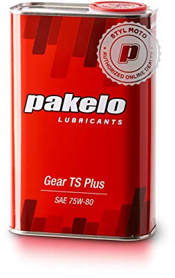 1 LT OLIO TRASMISSIONI MECCANICHE AUTO PAKELO GEAR TS PLUS SAE 75W-80 100% SINT