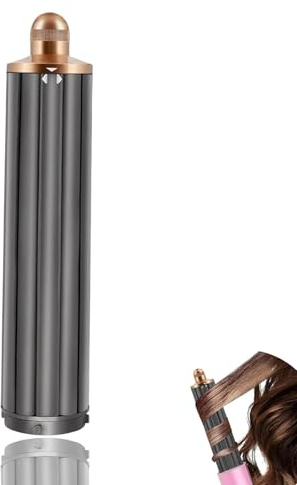 Chuancheng 40 mm lange Lockenstabaufsätze für Dyson Airwrap HS01 HS05 HS08, 2-in-1-Lockenstabaufsätze, goldfarben