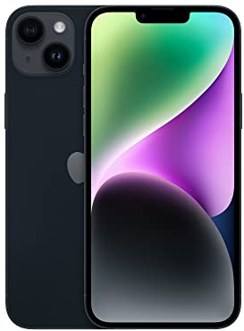 Apple iPhone 14 Plus, 128GB, Midnight for Unlocked (Renewed Premium)