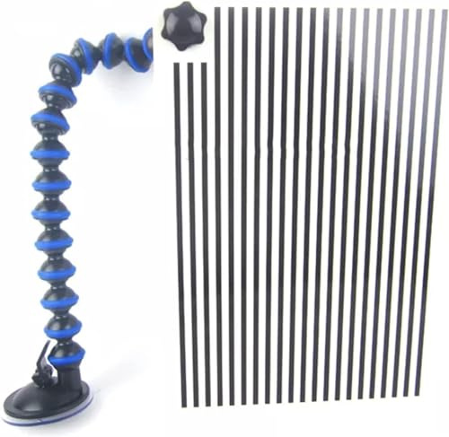 Car dent removal tool led light PDR Light, Car Dent Repair Light Tools Paint-Less Dent Repair Tool Line Board Reflector Board with Adjustable Holder ,Automotive Paint-Less Dent Repair Tools,for Car Bo