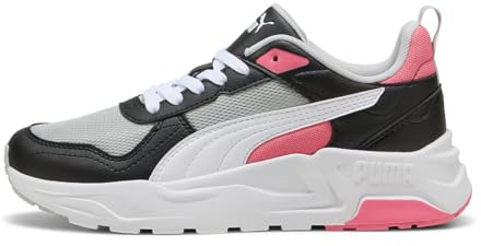 Puma Trinity 2 LT - Scarpe da Ginnastica Unisex, Cool Light Gray-Puma White-Puma Black-Magic Rose,