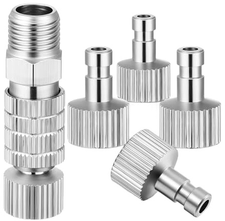 Accessori Per Aerografi Valvola Filtro Da 1/8 Pollici Regolatore Trappola Umidità A Presa Rapida Adattatore Tubo Aerografo Air Brus