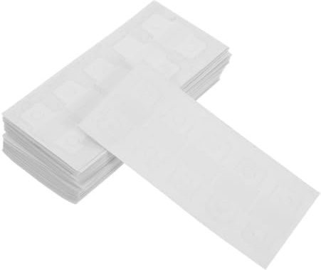 WRITWAA 50 Feuilles Autocollants Transparants Perforés en Pet pour Renfort de Trou de Reliure, Faciles à Appliquer, pour Classeurs et Albums de Scrapbooking à Domicile