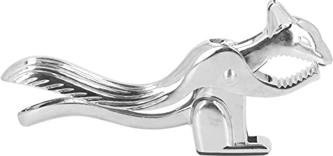 Tnfeeon Ekorreformad Valnötknäckare Klämma Zinklegering Nötknäckare öppnare med Bekväm Ergonomisk Handtag för Pekannötter Mandlar Hasselnötter kastanjer.