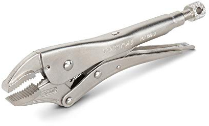 TEKTON 10 Inch Curved Jaw Locking Pliers | PLK10010