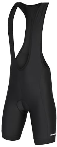 Endura Herren Xtract Gel-Fahrradshorts mit Trägern II | Gepolsterte Shorts | Komfort für Lange Strecken | Zusätzliche Unterstützung | Feuchtigkeitsableitendes Material Trägerhose kurz, Senfgelb, S