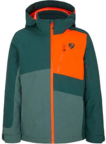 Ziener Boy's Ayden Junior Children's ski jacket, winter jacket, waterproof, windproof, warm