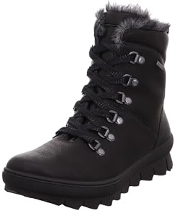 Legero Mira Gore-tex - Stivali da neve da donna con fodera calda, Nero 0100, 37 EU