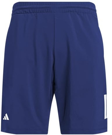 adidas Herren Club Tennis Climacool 3-Stripes Shorts, Dark Blue, XL 7 inch