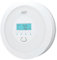 Kohlenmonoxid Melder Alarm, Batteriebetriebener CO-Alarm mit LEDs, Test-Reset-Taste, Anzeige für Niedrigen Batteriestand, Tragbar (2er Stück)