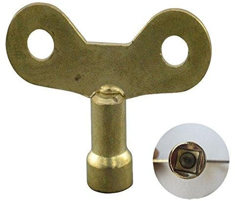 Llave de purga de fontanería de radiador, llave de latón para fontanería de radiador, metal para ventilación de carrete, interruptor de radiador para llaves