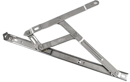 Stainless Steel Hinge Adjustable 12 Inch Wind Brace Stainless Steel Window Casement Stay Window Limiter Window Strut