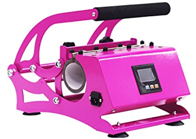 Taza de prensa térmica máquina compacta y liviana múltiples transferencia sublimación Equipos de soldadura robustos(Purple)