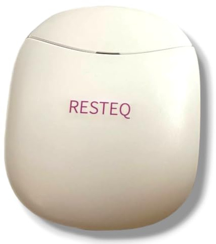 RESTEQ Masajeador Facial Gua Sha con EMS, Luz LED y Calor | 3 Niveles de Intensidad | Dispositivo de Masaje Facial para Uso en Casa