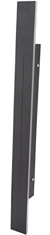 Cocoarm Inomhus Lång LED-vägglampa Målat Järn Akryl Modern LED-vägglampa 86 Till 265V Varmvit IP43 Vertikal eller Horisontell för Sovrum Vardagsrum Trappa Hall (60 cm)