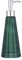 YunNasi Glass Soap Dispenser with Pump, Refillable Liquid Hand Soap Dish Soap Dispensers for Bathroom Counter, Kitchen Sink (Dark green)