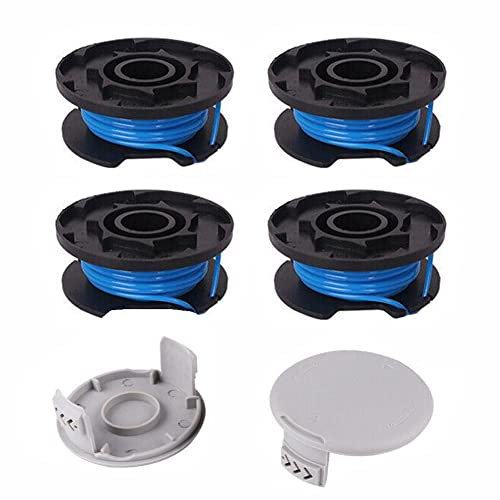 DAZZLEEX 6Pack Lawn Mower Spool-Thread Spool For RAC124 OLT1831S RLT1830H13 OLT1831 Replacement Coil