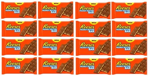 16 Tafeln Reese's Reeses Vollmich a 90g Peanut Schokolade + Space Keks gratis a 45 g von Onlineshop Bormann