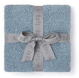 Barefoot Dreams® CozyChic® Stroller Blanket, Azure, 30x40