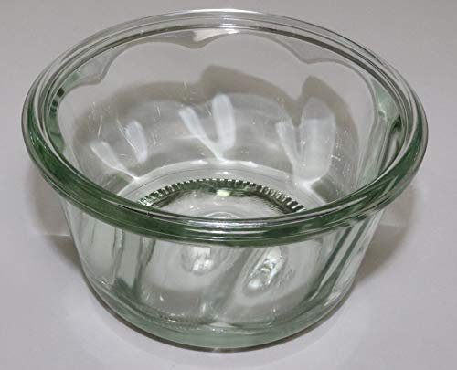 Weck Glas 6 280ml Gugelhupf Form RR100 mit Auswahl Zubehör im Original Weck Karton (Mit Glasdeckel, Ringen und Klammern)