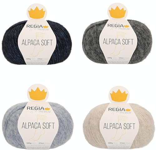 Regia Schachenmayr Premium Alpaca Soft, Set set01 Handstrickgarne