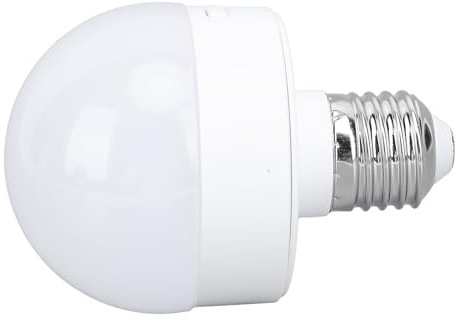 VBESTLIFE Bombilla Recargable E26, LED que Funciona con Pilas con Control Remoto y Temporizador, RGB Magnético Regulable para Dormitorio, Sala de Estar, Iluminación de Emergencia Inalámbrica,
