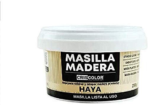 Criscolor Masilla Madera Haya, ENVASE 250gr