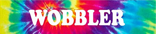 ANY AND ALL GRAPHICS WOBBLER 4x18 Groovy Cool Tie Dye Look Novelty Aluminum Street Sign