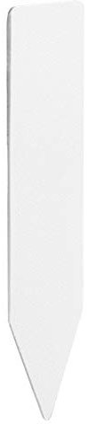 100pcs etichette per piante fiore etichetta marcatore seme nome palo tag vivaio piantine tag per giardino in vaso erbe fiori verdure(bianca)