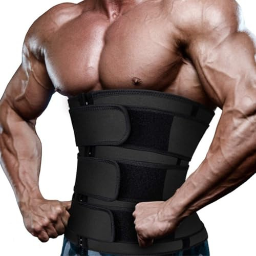 JPXJGT Men Waist Belt Tummy Control Slimming Fajas Colombian Girdle Trainer Corset