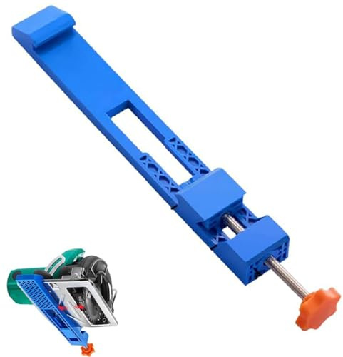 Guía de base ajustable para máquina de corte, abrazadera de posicionamiento de fresado de sierra circular eléctrica, guía de corte de madera de precisión, riel guía de sierra circular, herramientas de