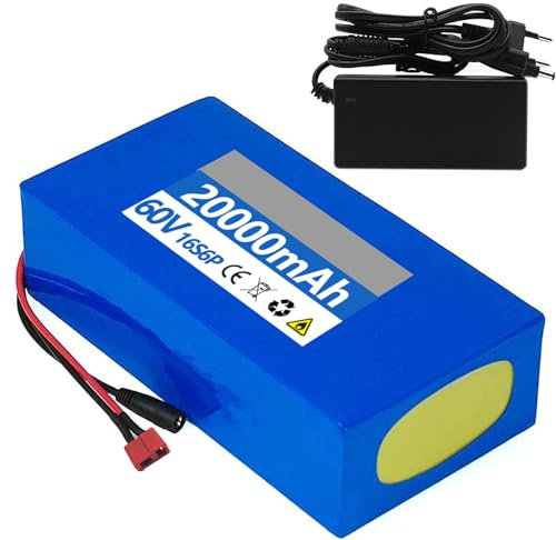 Batteri 48 V 52 V 60 V E-Bike 8Ah 10 Ah 12 Ah 15 Ah 20 Ah 25 Ah litiumjonbatteri 48 V 52 V 60 V 25 Ah för hopfällbar cykel ersättningsbatteri för 1 000 W, 500 W, 250 W, motor 52 V, 12 AH, T